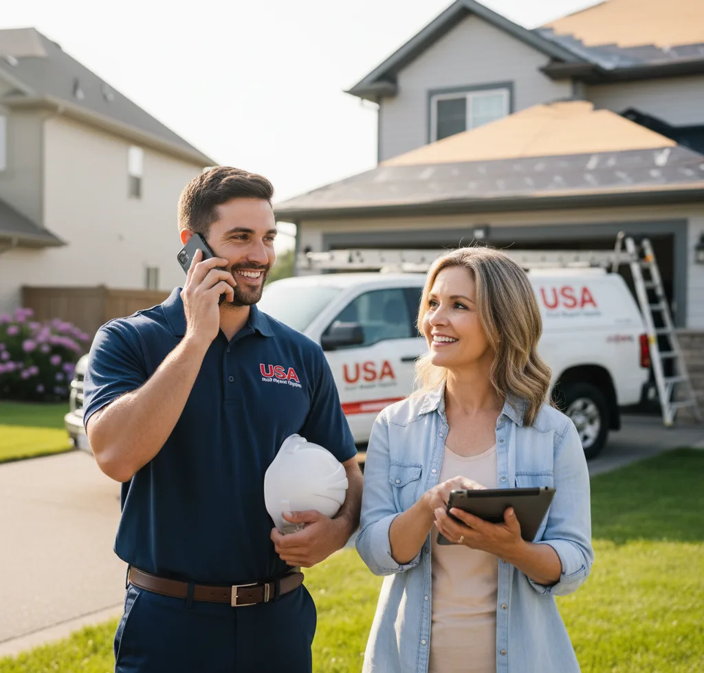 USA Roof Repair Experts customer support in Howard Lake